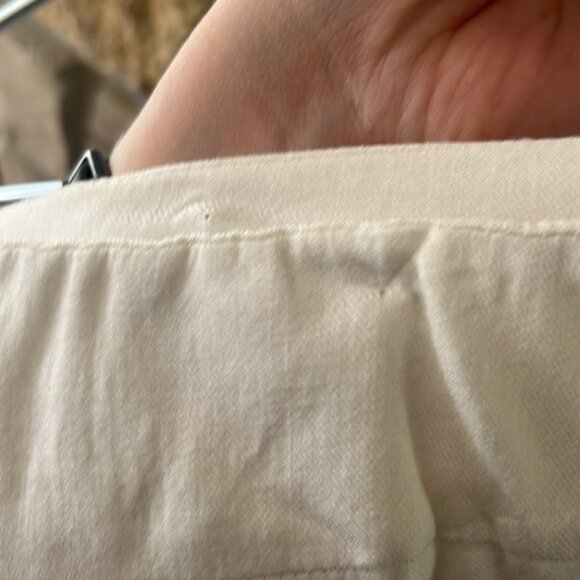 Coldwater Creek White A-line Skirt with Purple Floral Print Size Small (6-8) - Picture 14 of 14